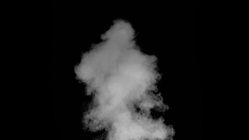缕状烟雾缭绕视频特效